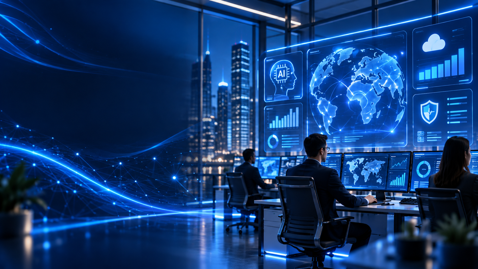 Secure global cloud infrastructure connected through resilient architecture